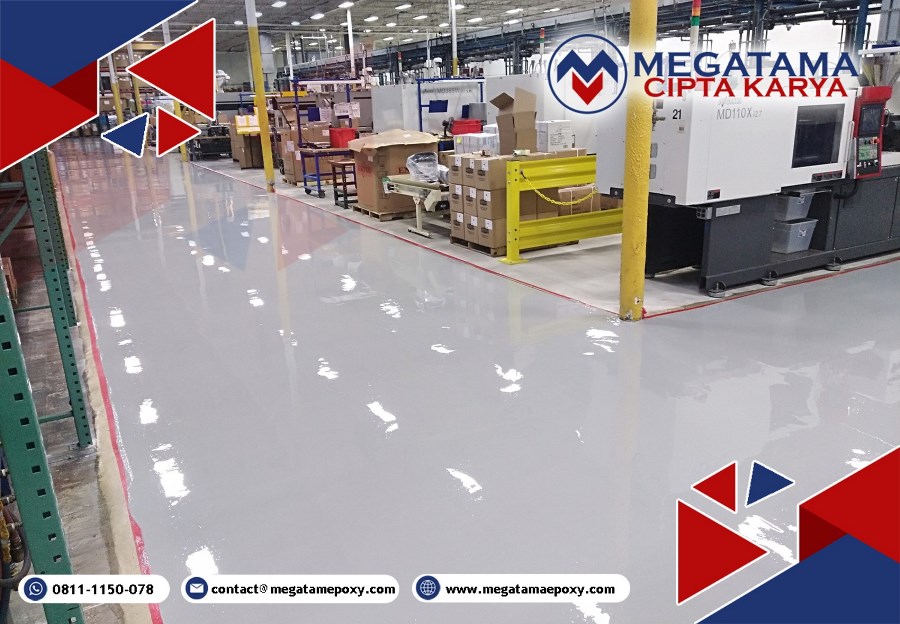 Jasa Epoxy Lantai Gudang Ekspedisi