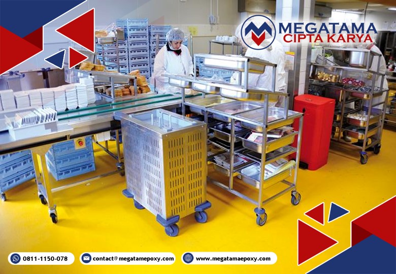 jasa epoxy lantai pabrik makanan