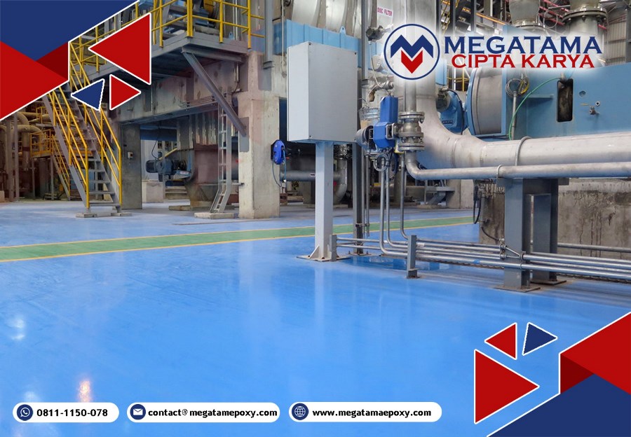 Jasa Epoxy Lantai Pabrik Kertas