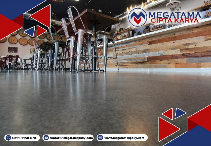 jasa epoxy lantai cafe