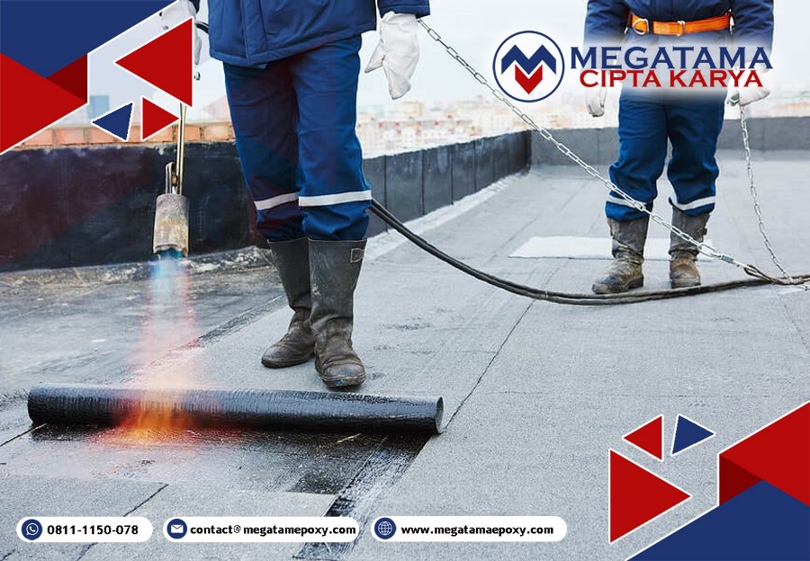 jasa waterproofing membrane bakar