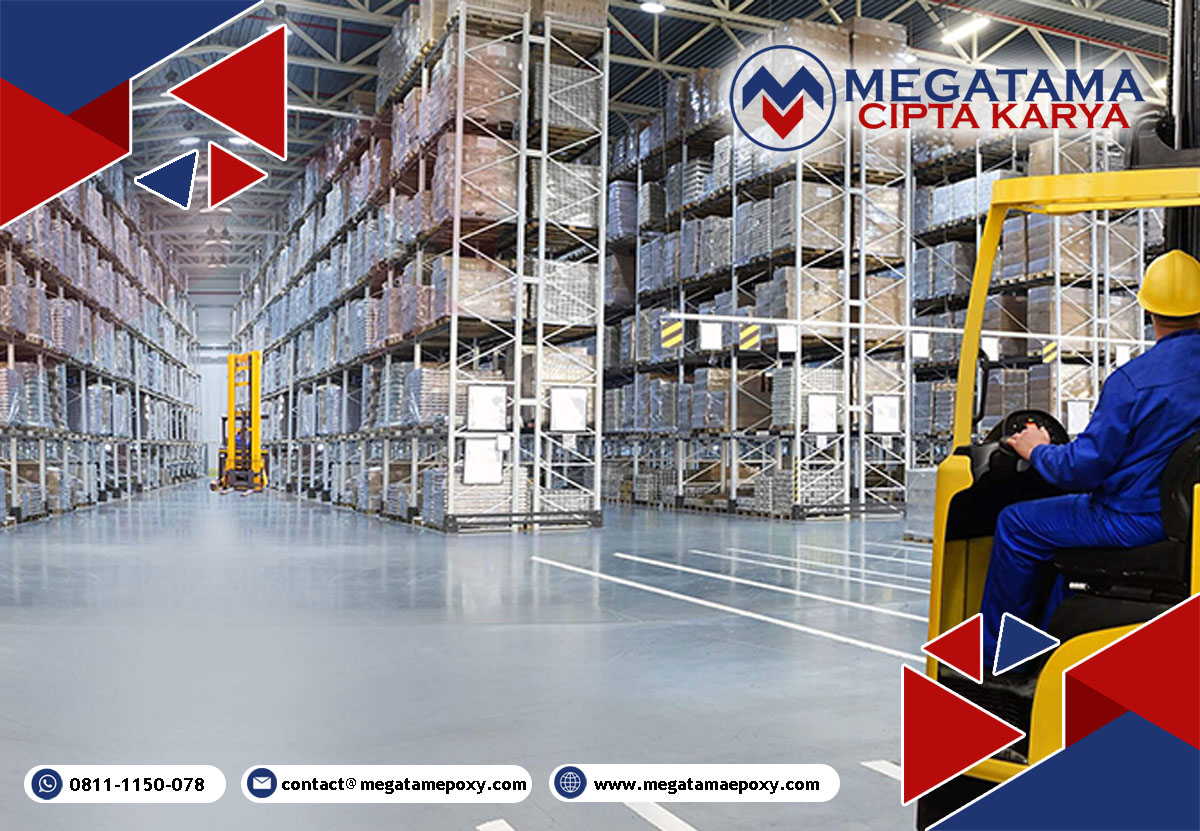 Jasa Pengecatan Epoxy Lantai Gudang di Batam