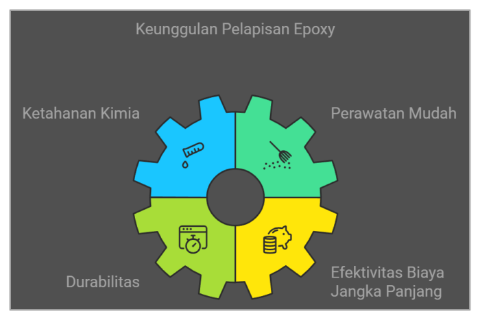 keunggulan pelapis epoxy